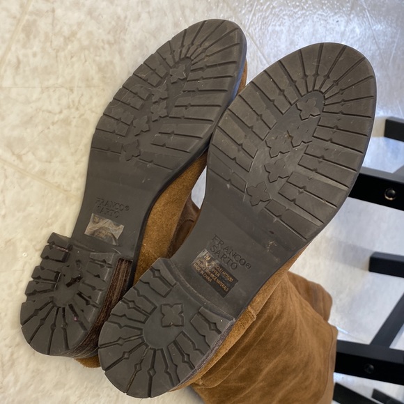 Franco Sarto leather over the knee boots lightly worn - Picture 3 of 5